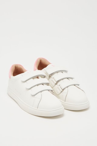 Baskets  Blanc et rose