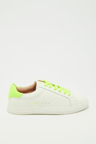 Baskets  Blanc et jaune