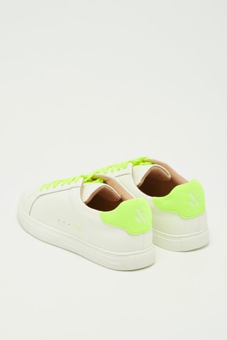 Baskets  Blanc et jaune