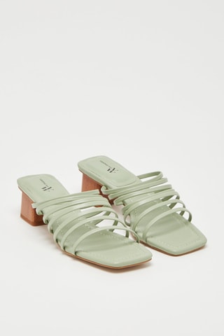 Mules de salto Verde