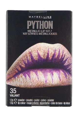 Kit duo pour les lèvres Metallique Python - N°35 Valiant - 2,7 g