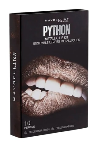 Kit duo pour les lèvres Metallique Python - N°10 Treacherous - 2,7 g