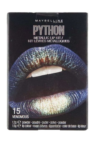 Kit duo pour les lèvres Metallique Python - N°15 Venomous - 2,7 g