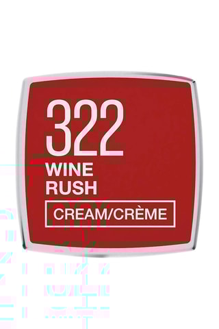 Rouge à lèvres Color Sensational - 322 Wine Ruch - 4,4 g