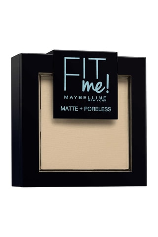 Poudre compacte matifiante teint Fit Me Matte & Poreless - N°105 Ivoire Naturel - 9 g