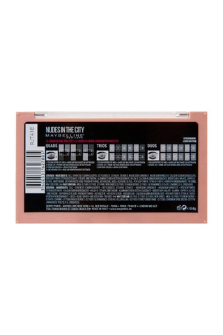 Palette 12 fards à paupières Nudes in the City - 9,6 g