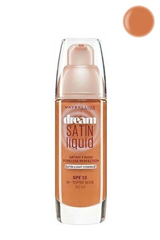 Maybelline New York   Dream Radiant Liquid Fond De Teint Eclat 54 Toffee