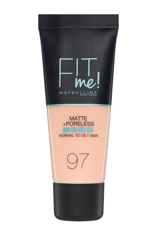 Fond de teint liquide Fit Me Matte + Poreless - N°097 Natural Porcelain - 30 ml
