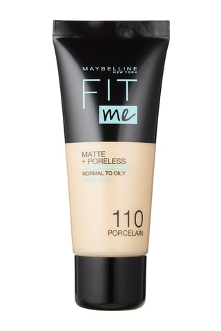Fond de teint liquide Fit Me Matte Poreless - N°110 Porcelaine - 30 ml