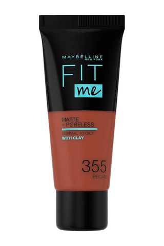 Fond de teint liquide Fit Me Matte Poreless - N°355 Noix de Pecan - 30 ml