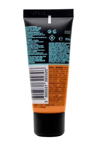 Fond de teint liquide Fit Me Matte + Poreless - N°332 Golden Caramel - 30 ml
