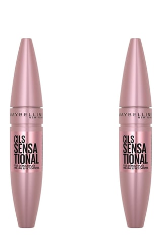 Duo mascara Cils Sensational - Noir - 2 x 7,2 ml