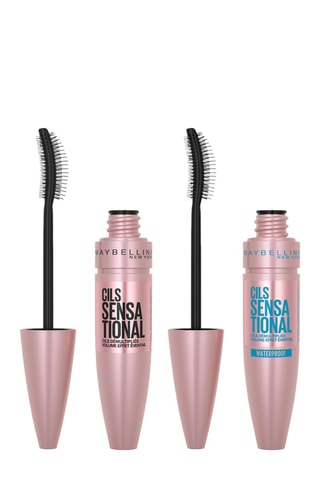 Duo mascara Cils Sensational - Noir et extra noir - 2 x 7,2 ml