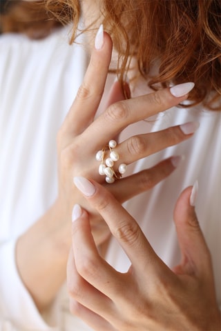 Bague - Perles de culture