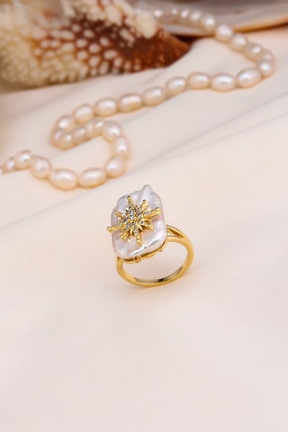 Bague - Perle de culture