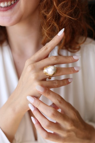 Bague - Perle de culture