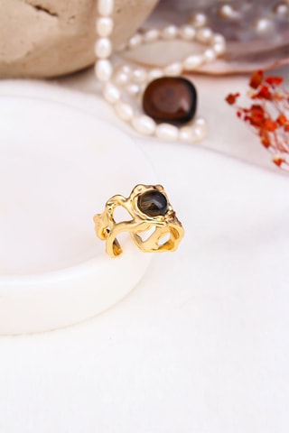 Bague - Œil-de-tigre