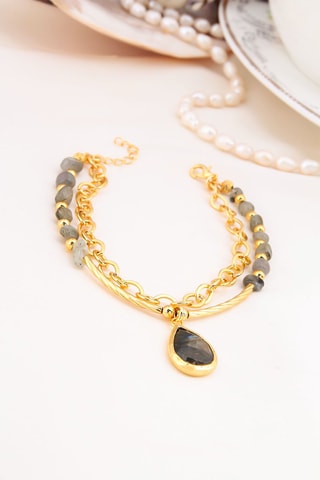 Bracelet de cheville Labradorites
