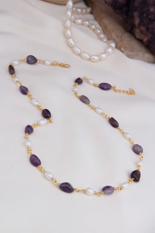 Collier - Améthystes
