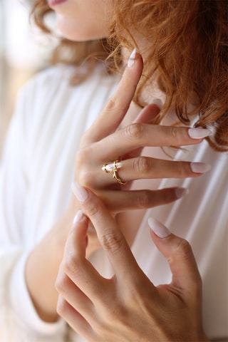 Bague - Perle de culture