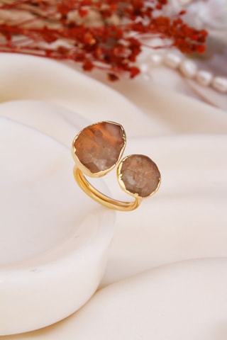 Bague - Citrines