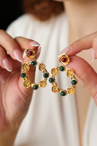 Boucles d’oreilles - Agates