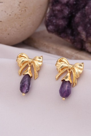 Boucles d’oreilles - Améthystes