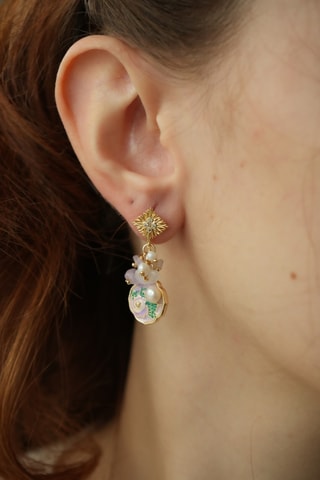 Boucles d’oreilles - Améthystes