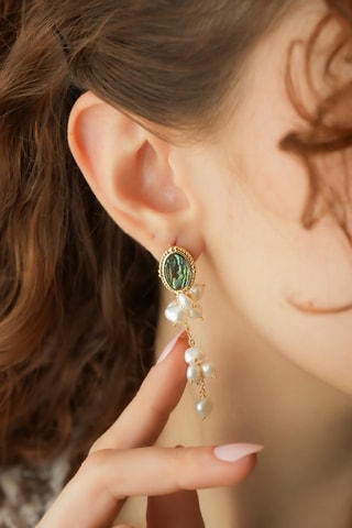 Boucles d'oreille - Nacre