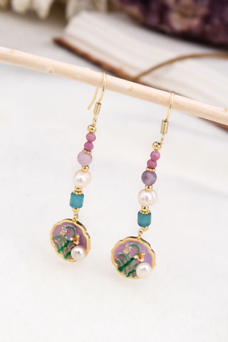 Boucles d'oreilles - Plaqué or jaune