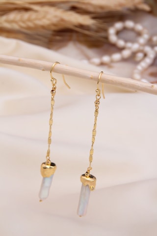 Boucles d’oreilles - Plaqué or jaune et perles de culture