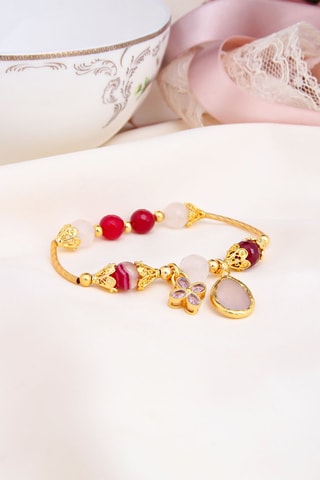 Bracelet - Quartz et agates