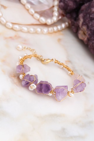 Bracelet - Améthystes