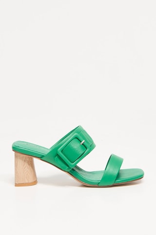Mules à talons Hewen - Vert