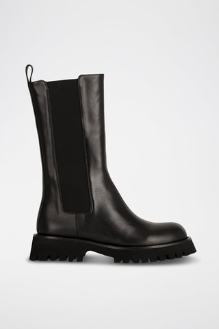 Bottines Chelsea en cuir Harley - Noir