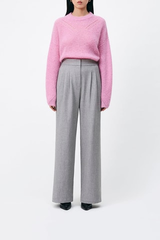 Pull en mohair et laine Philly - Rose