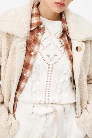 Pull en laine Prosper - Ecru