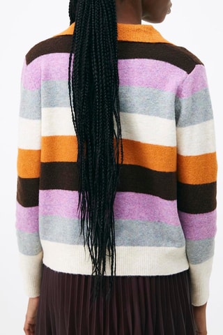 Pull Pinata - Mauve et gris clair chiné