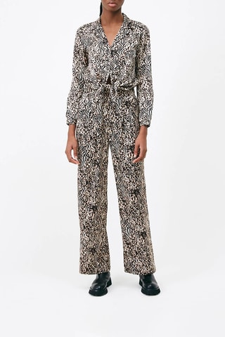Pantalon taille haute Jill - Beige