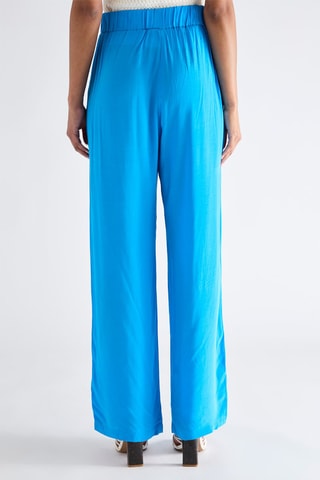 Pantalon taille haute Juan - Bleu