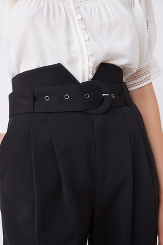 Pantalon 7/8 taille haute Jake - Noir