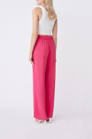Pantalon taille haute Juan - Fuchsia