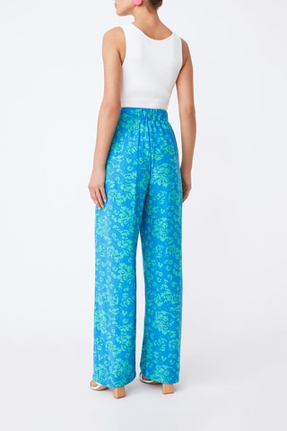 Pantalon taille haute Joy - Bleu