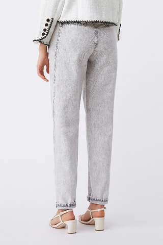 Jean taille haute Randy - Gris