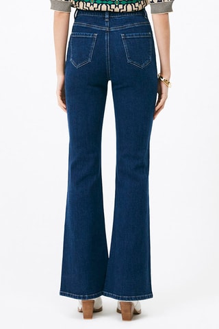 Jean taille haute Romy - Bleu marine