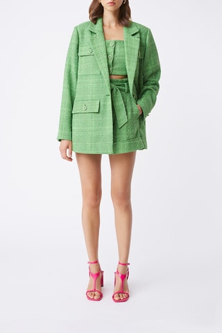 Veste en tweed Dafné - Vert