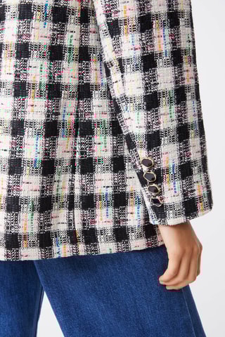 Veste en tweed Dylane - Noir