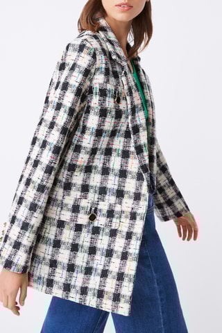 Veste en tweed Dylane - Noir