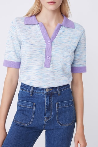 Top Petroni - Bleu chiné