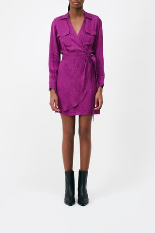 Robe portefeuille Costa - Violet